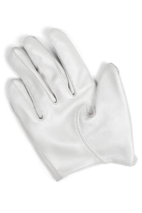 PIT-CREW Jeffrey Campbell Leather Gloves White