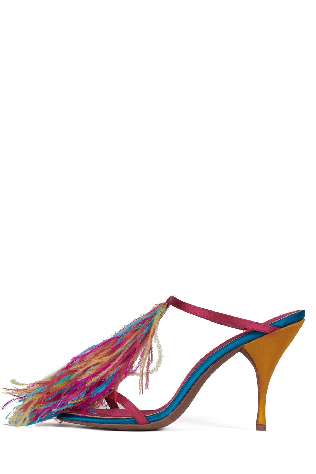 PLUMA Fuchsia Satin Combo 