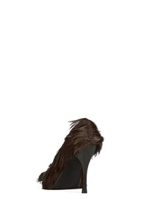 PLUMAGE Jeffrey Campbell Pump Brown