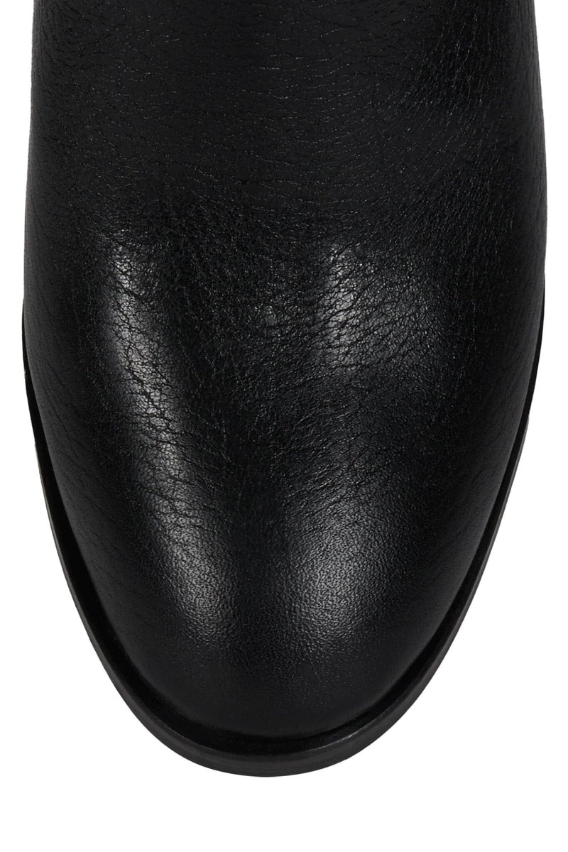 PORCINI Jeffrey Campbell Knee-High Boot Black Bronze