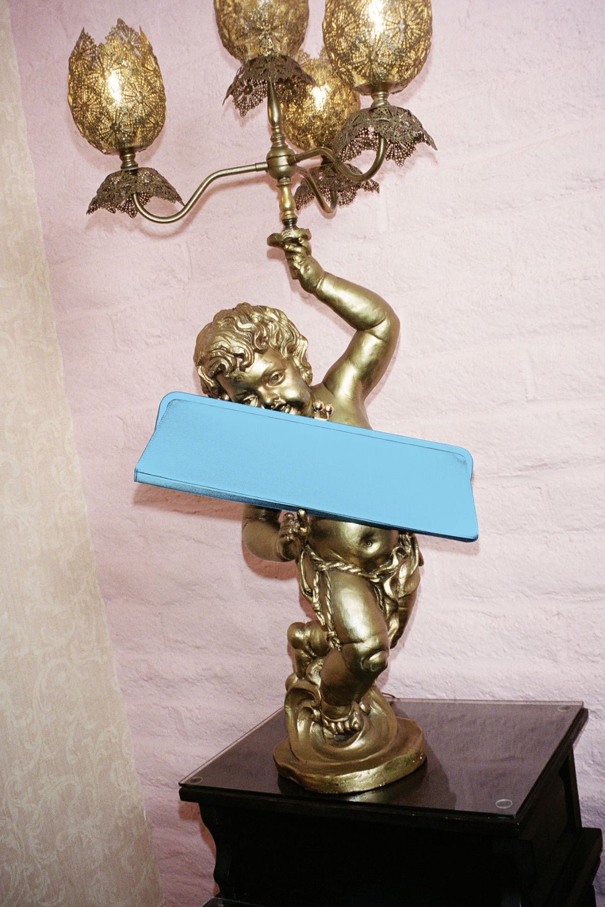 PREMIERE Clutch Blue Satin _hover