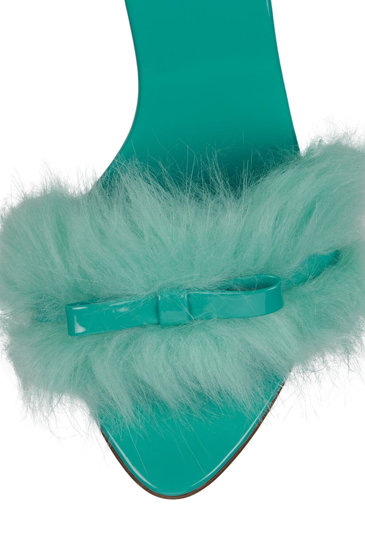 PRICE-F Heeled Sandal Teal Patent Combo