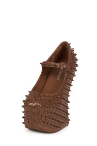 PRICKLY Jeffrey Campbell Platform Pump Natural Patent Natural _hover