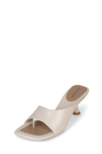 PRIMORDIAL Jeffrey Campbell Heeled Sandals Ice Taupe