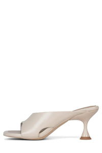 PRIMORDIAL Jeffrey Campbell Heeled Sandals Ice Taupe