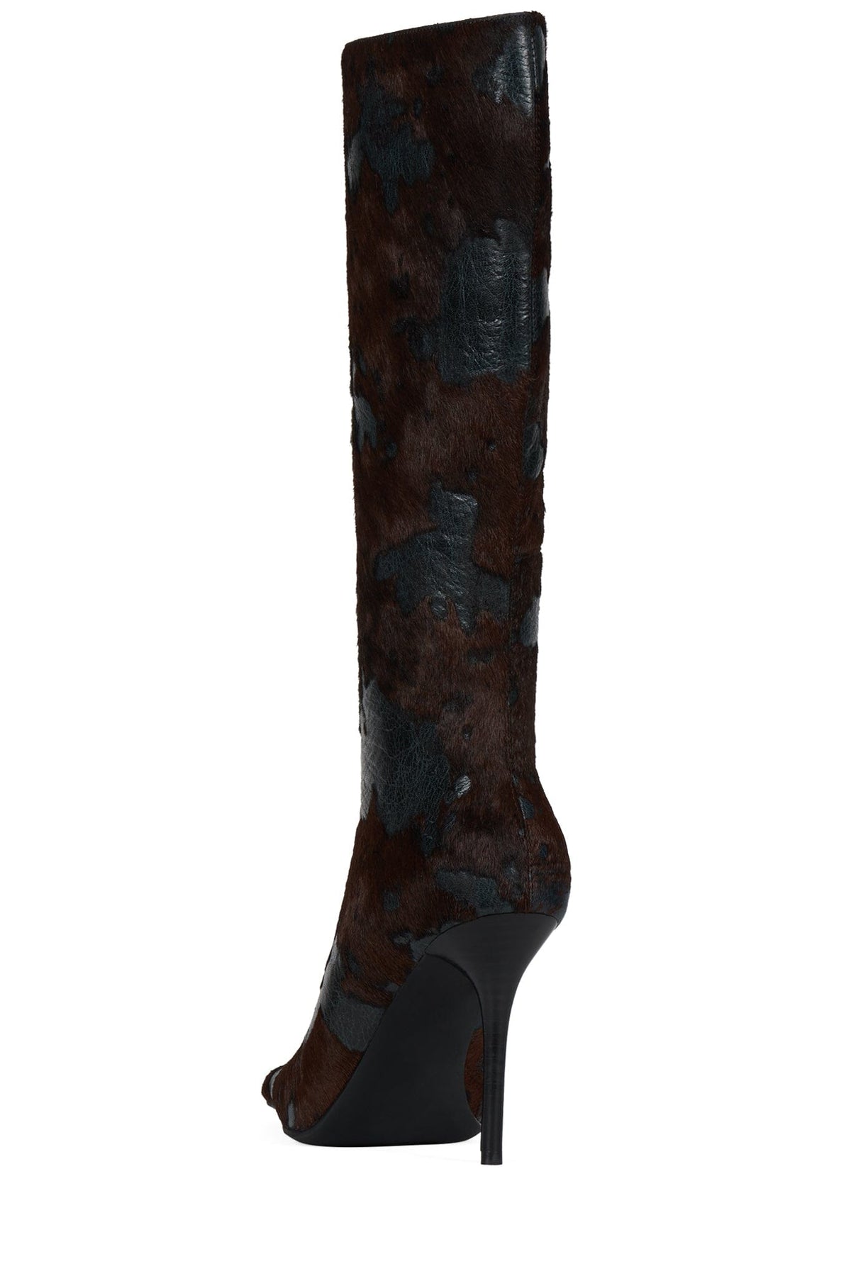 PROPOSAL-F Knee-High Boot Blue Brown Combo