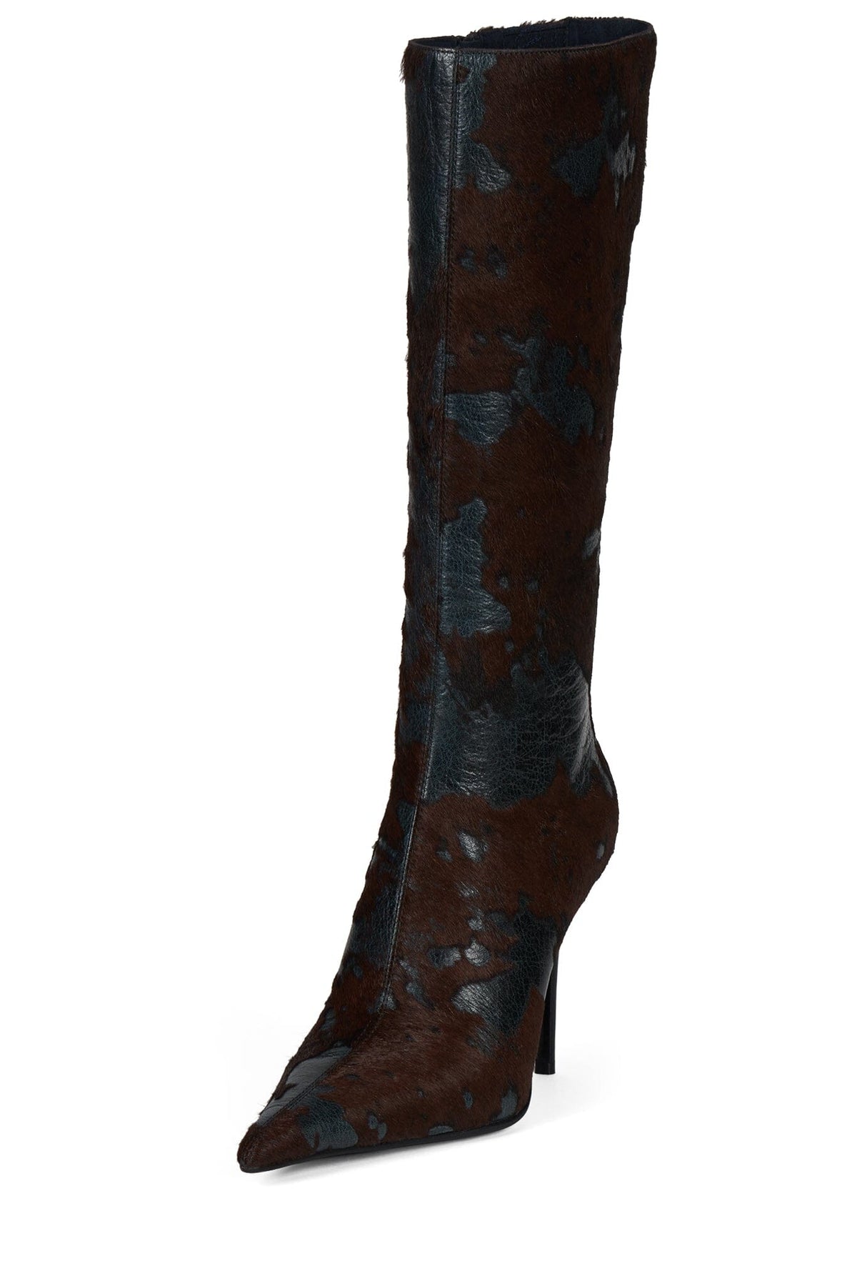 PROPOSAL-F Knee-High Boot Blue Brown Combo _hover