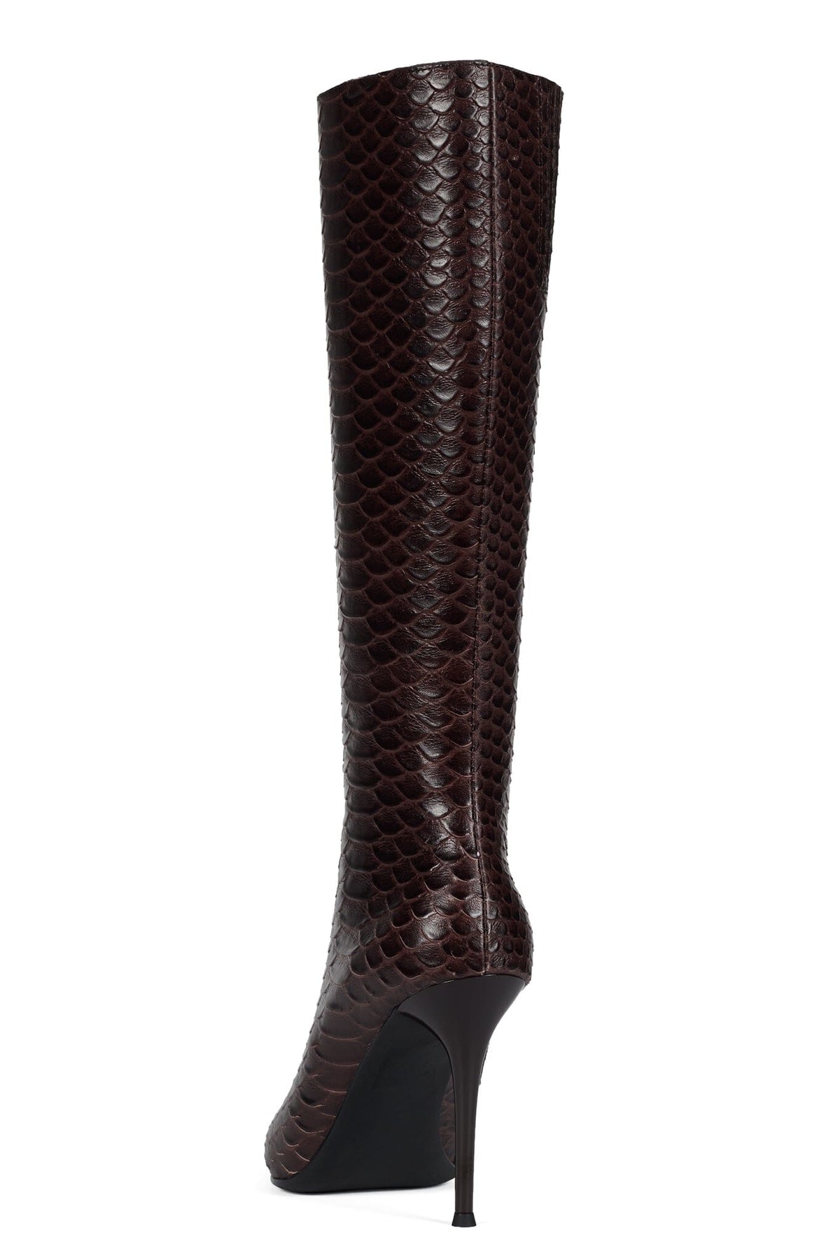 PROPOSAL Jeffrey Campbell Stiletto Boot Brown Snake