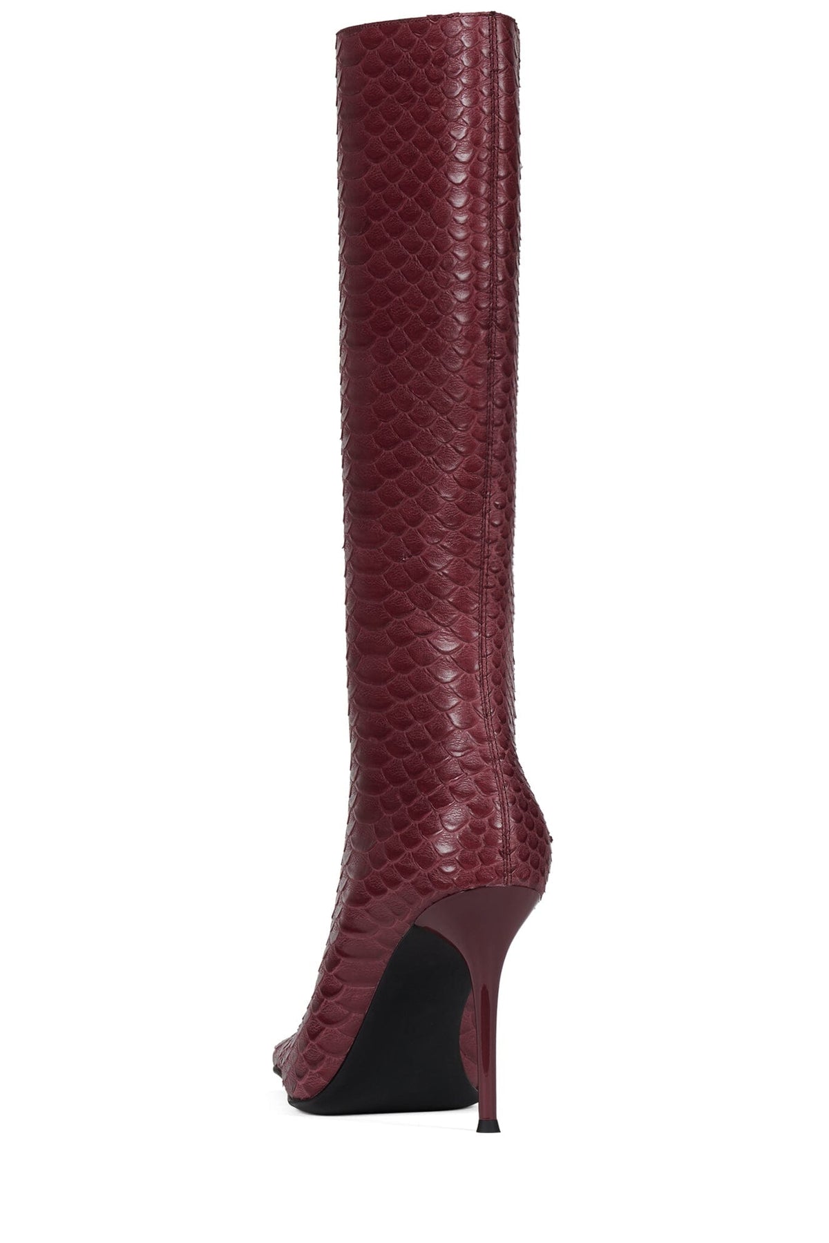 PROPOSAL Jeffrey Campbell Stiletto Boot Red Snake