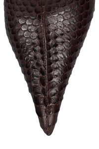 PROPOSAL Jeffrey Campbell Stiletto Boot Brown Snake
