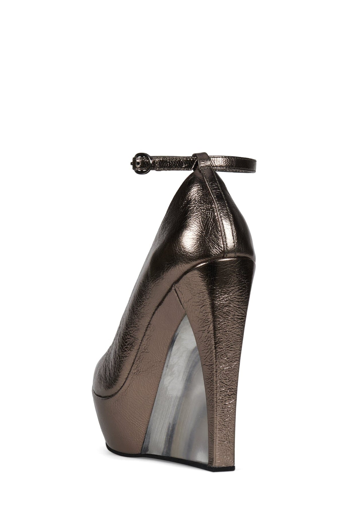 PROVISO Jeffrey Campbell Wedged Platform Pewter