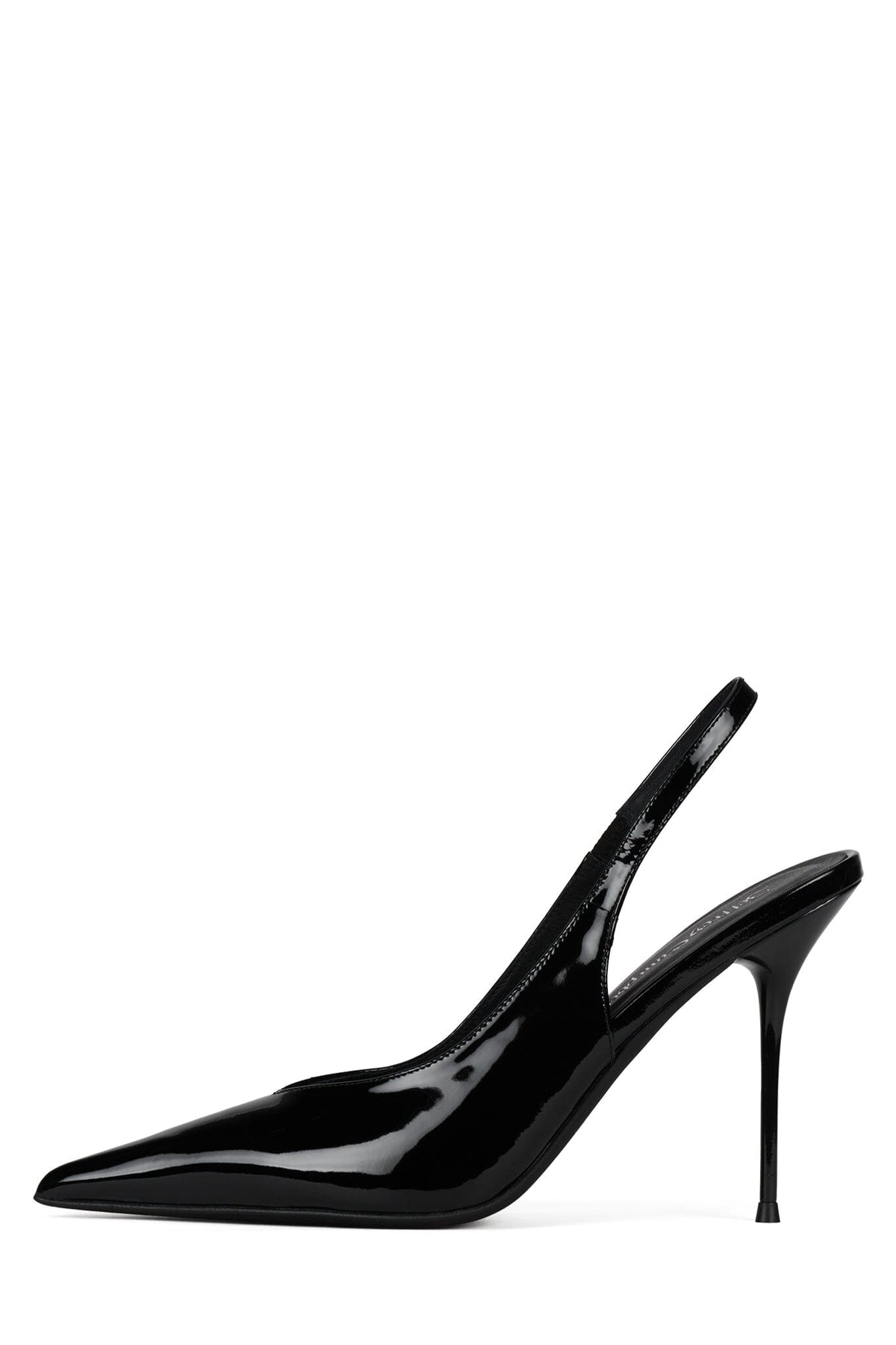 PUCKER-SB Black Patent