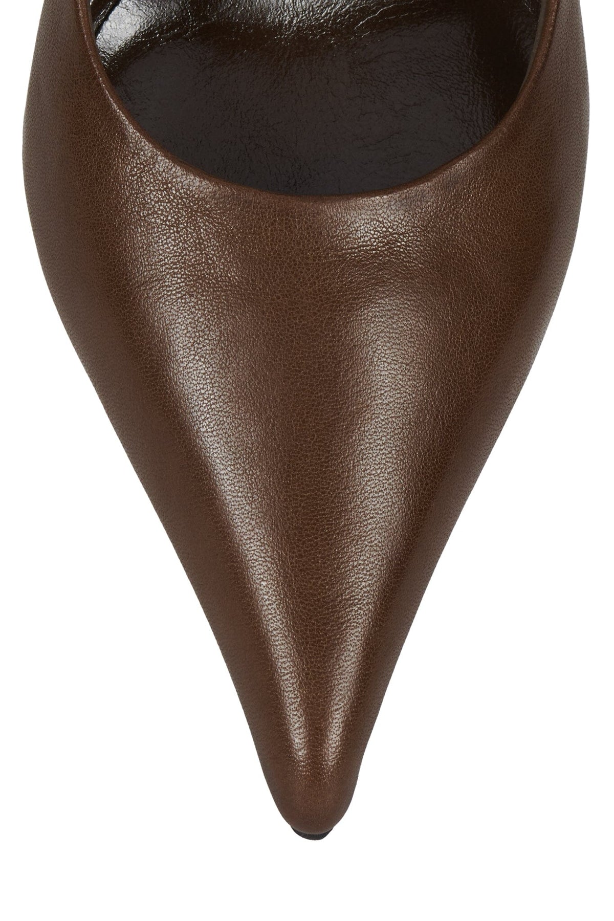 PUCKER Pump Brown
