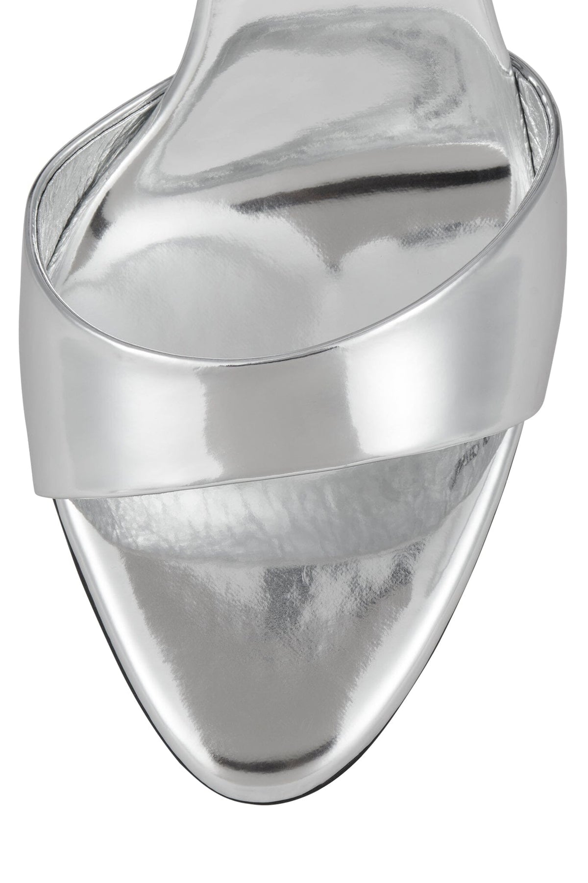 PUMPTINI Heeled Sandal Silver Mirror