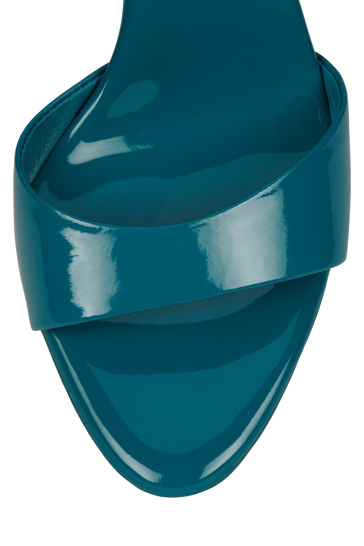 PUMPTINI Heeled Sandal Turquoise Patent