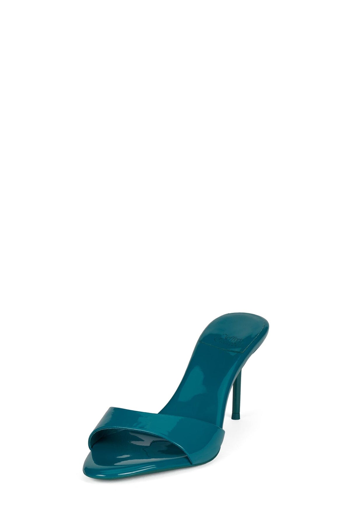 PUMPTINI Heeled Sandal Turquoise Patent _hover