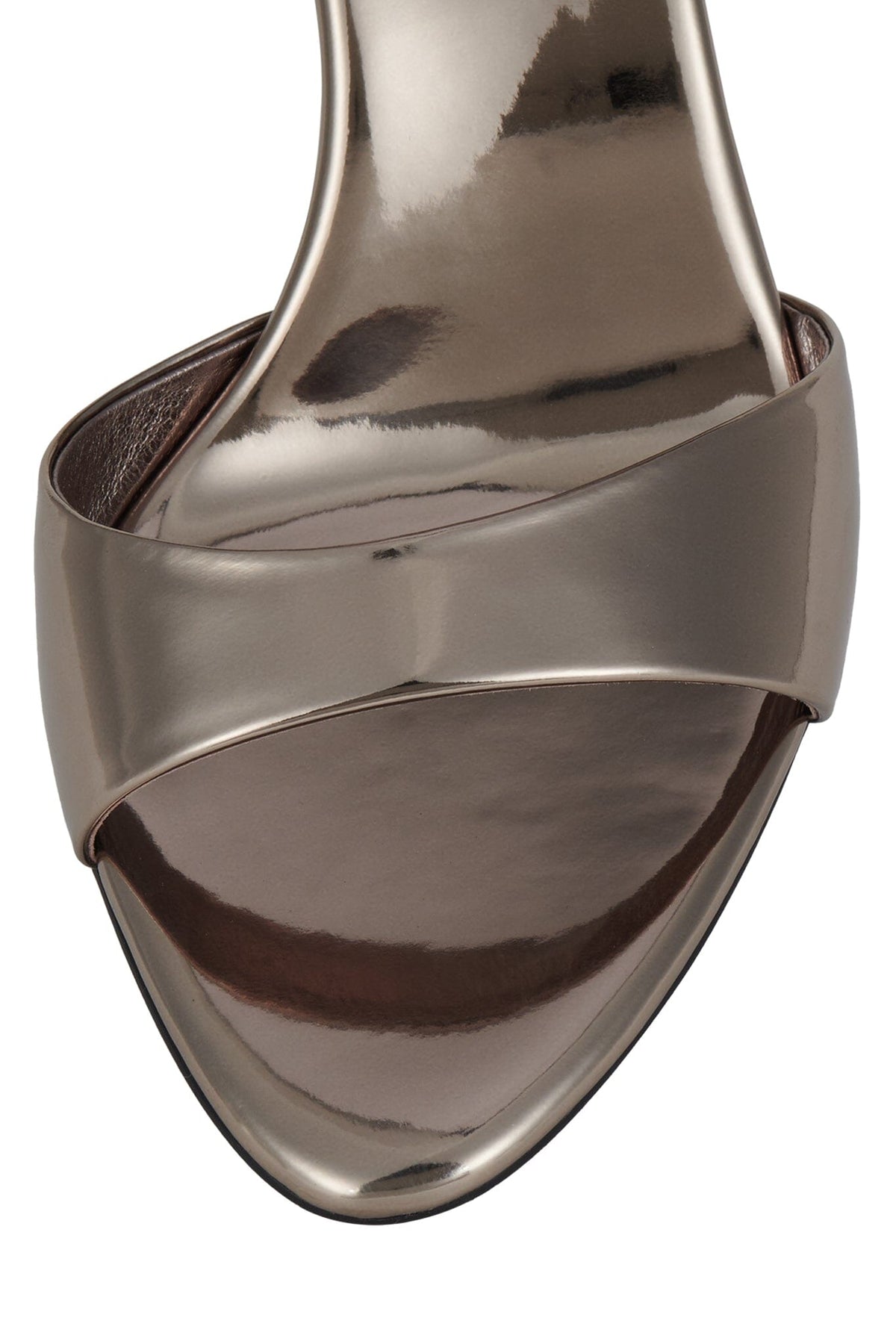 PUMPTINI Heeled Sandal Pewter Mirror