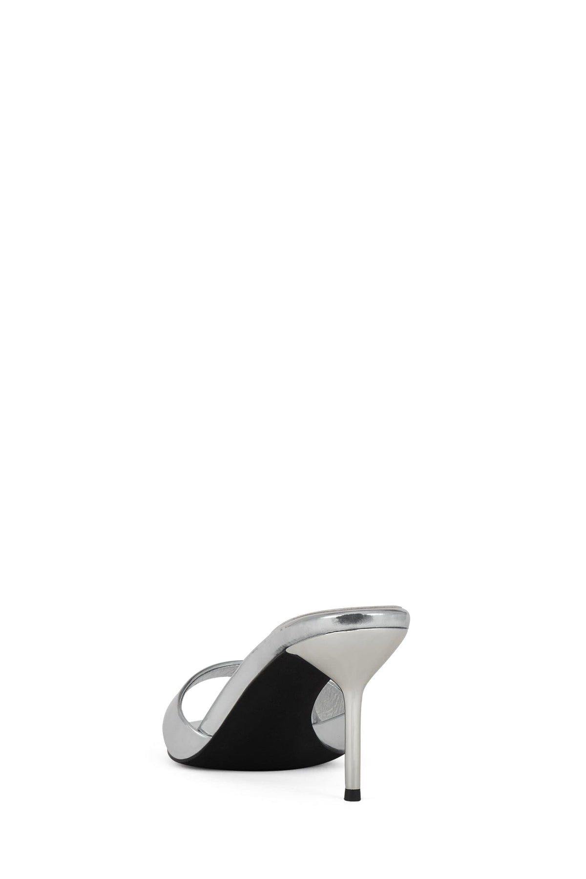 PUMPTINI Heeled Sandal Silver Mirror