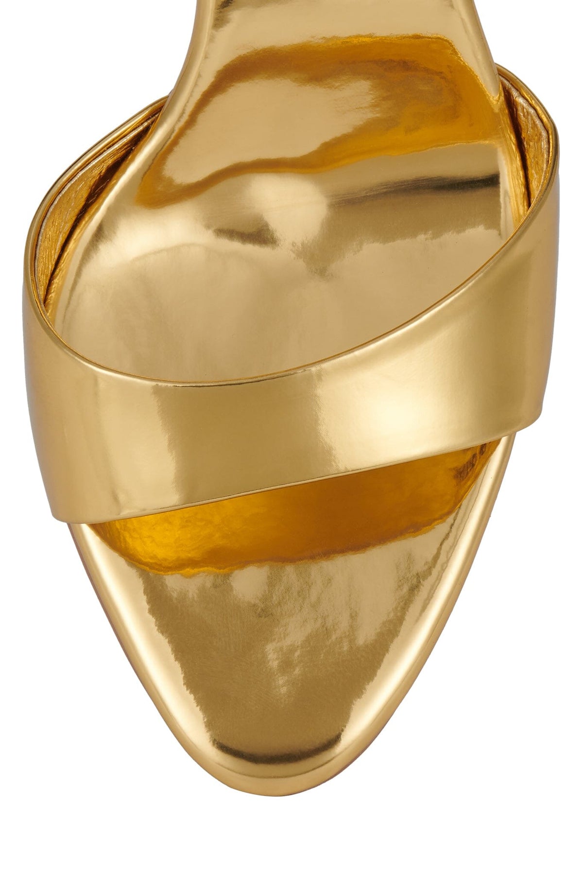 PUMPTINI Heeled Sandal Gold Mirror