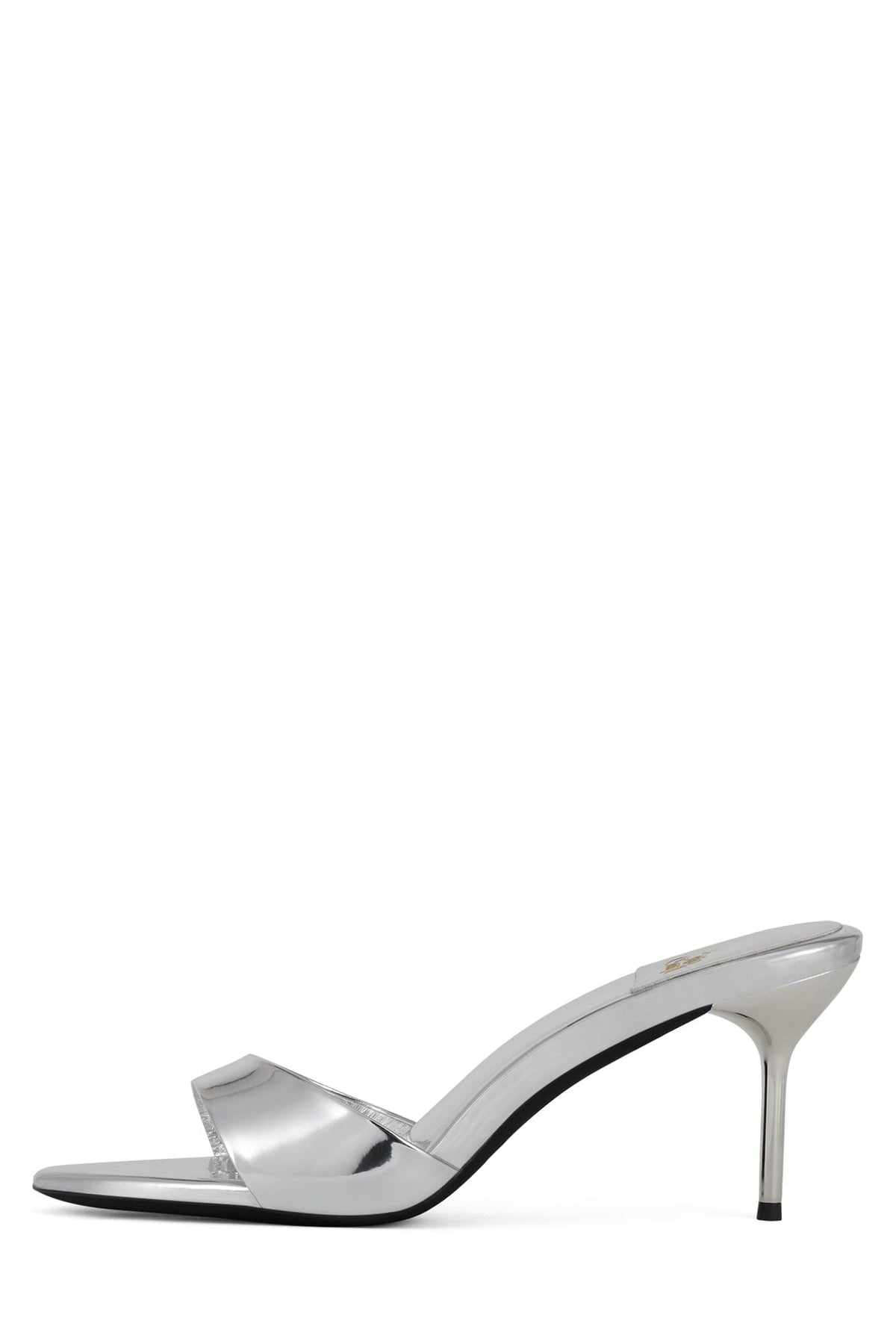 PUMPTINI Heeled Sandal Silver Mirror