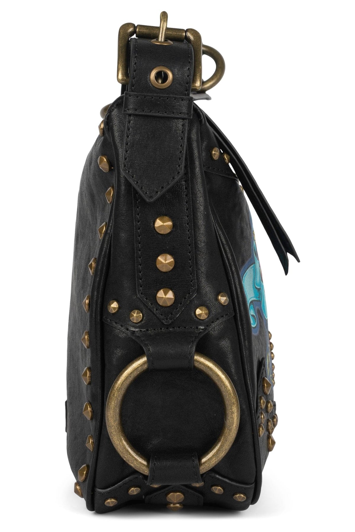 REBELLIOUS Shoulder Bag Black Wild Combo