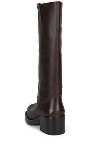 REFLECT-HI Jeffrey Campbell Knee-High Boot Brown Brown