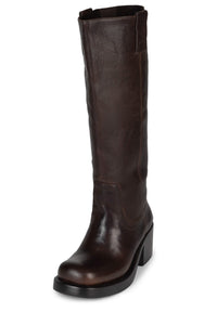 REFLECT-HI Jeffrey Campbell Knee-High Boot Brown Brown