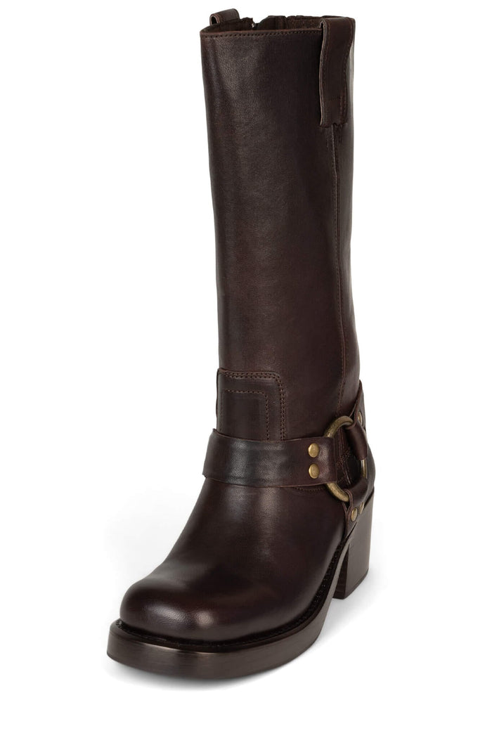 REFLECTION Jeffrey Campbell Knee High Boots Brown