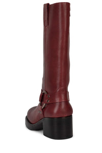 REFLECTION Jeffrey Campbell Knee High Red