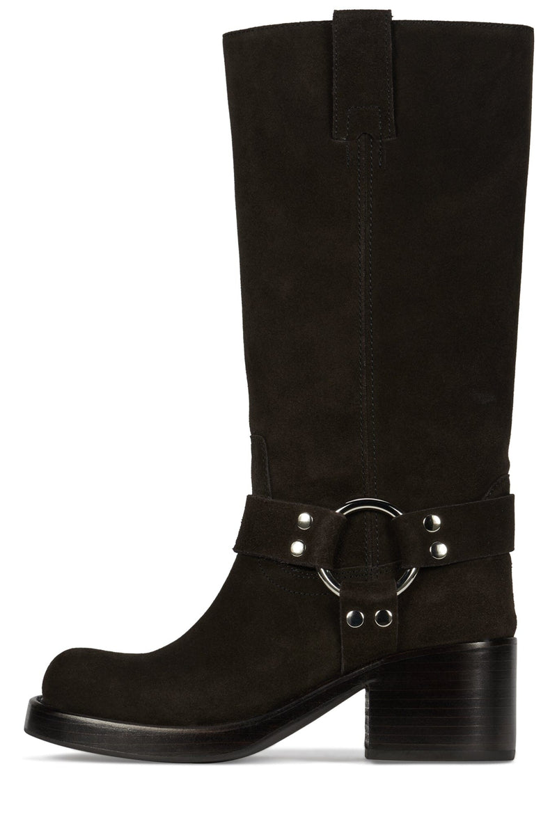 REFLECTION Mid-Calf Boot YYH Brown Suede 6 