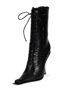 REMBRANDT Jeffrey Campbell Heeled Boot Black Snake
_hover
