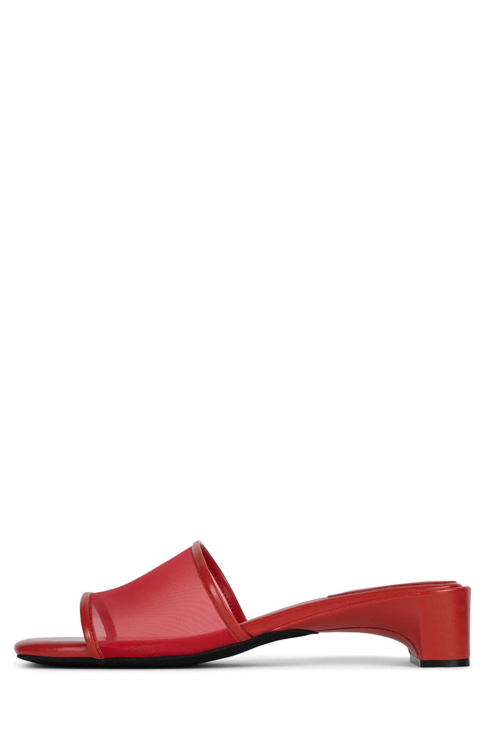RESOLUTION Heeled Sandal STRATEGY Red 6 