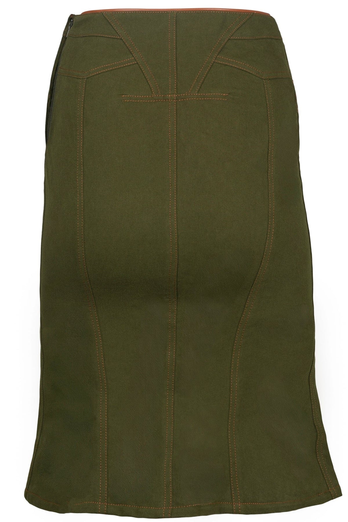 RESPONSE Jeffrey Campbell Skirt Khaki _hover