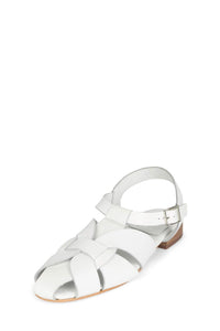 REVERIE-2 Flat Sandal White _hover