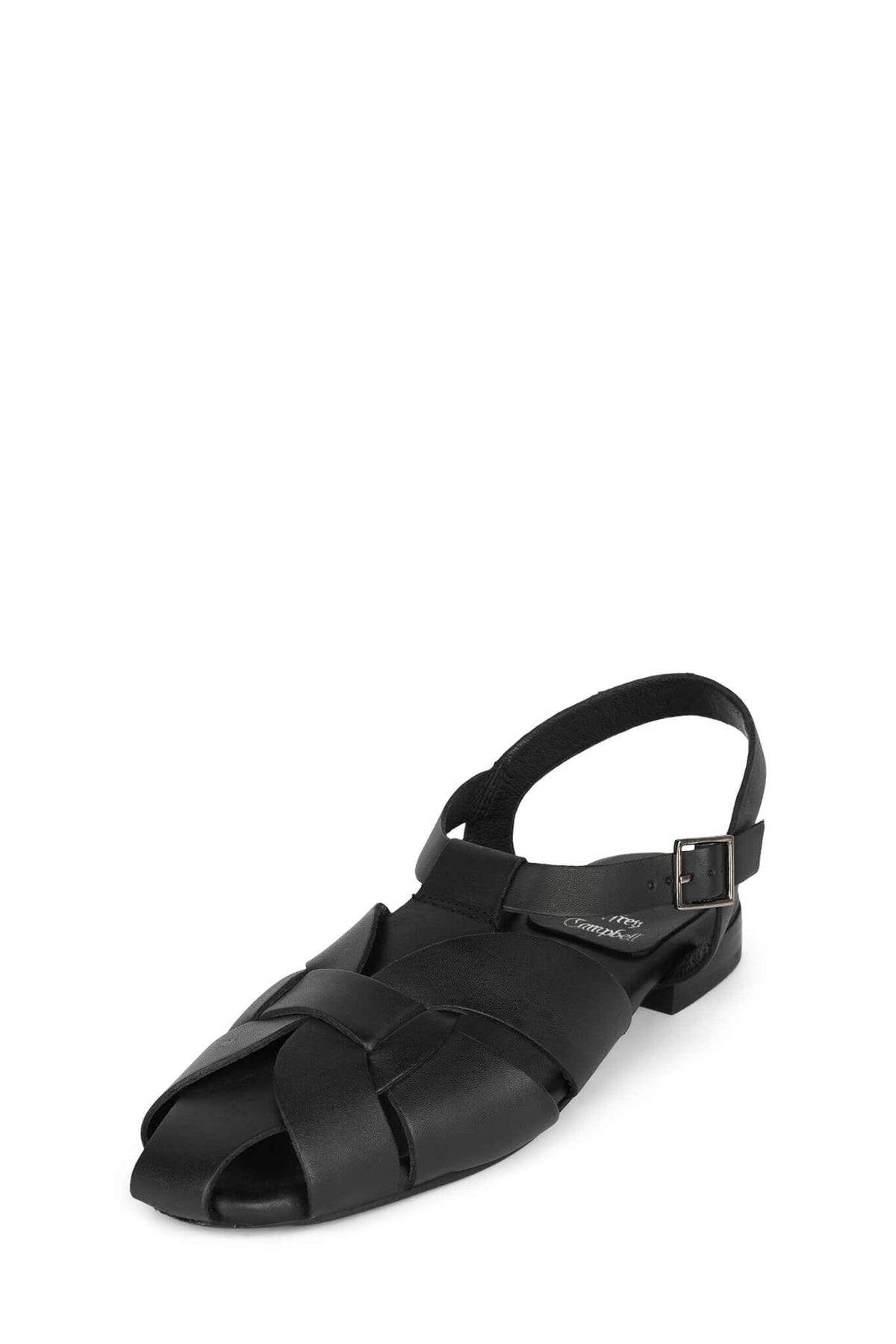 REVERIE-2 Flat Sandal Black _hover
