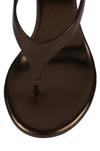 RHIAN Jeffrey Campbell Heeled Sandal Brown Metallic