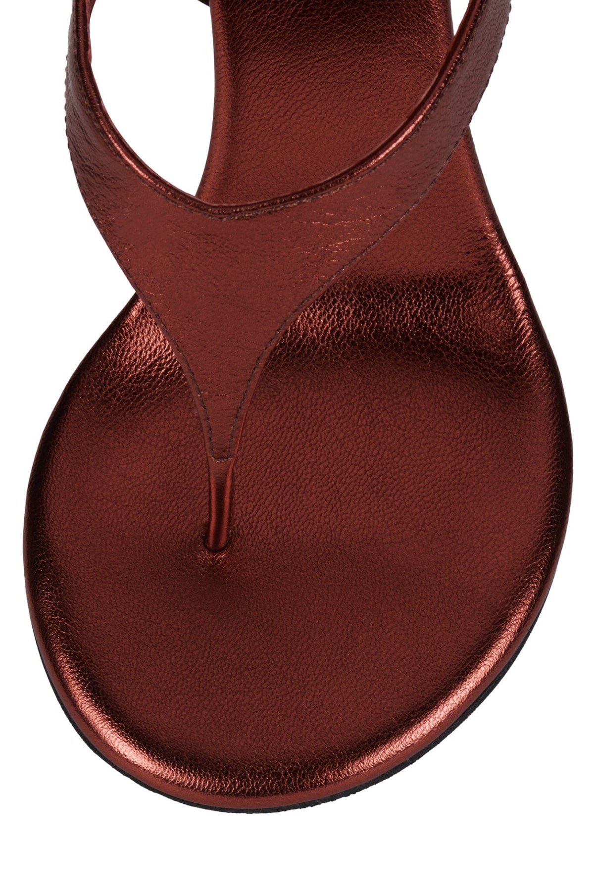 RHIAN Jeffrey Campbell Heeled Sandal Wine Metallic