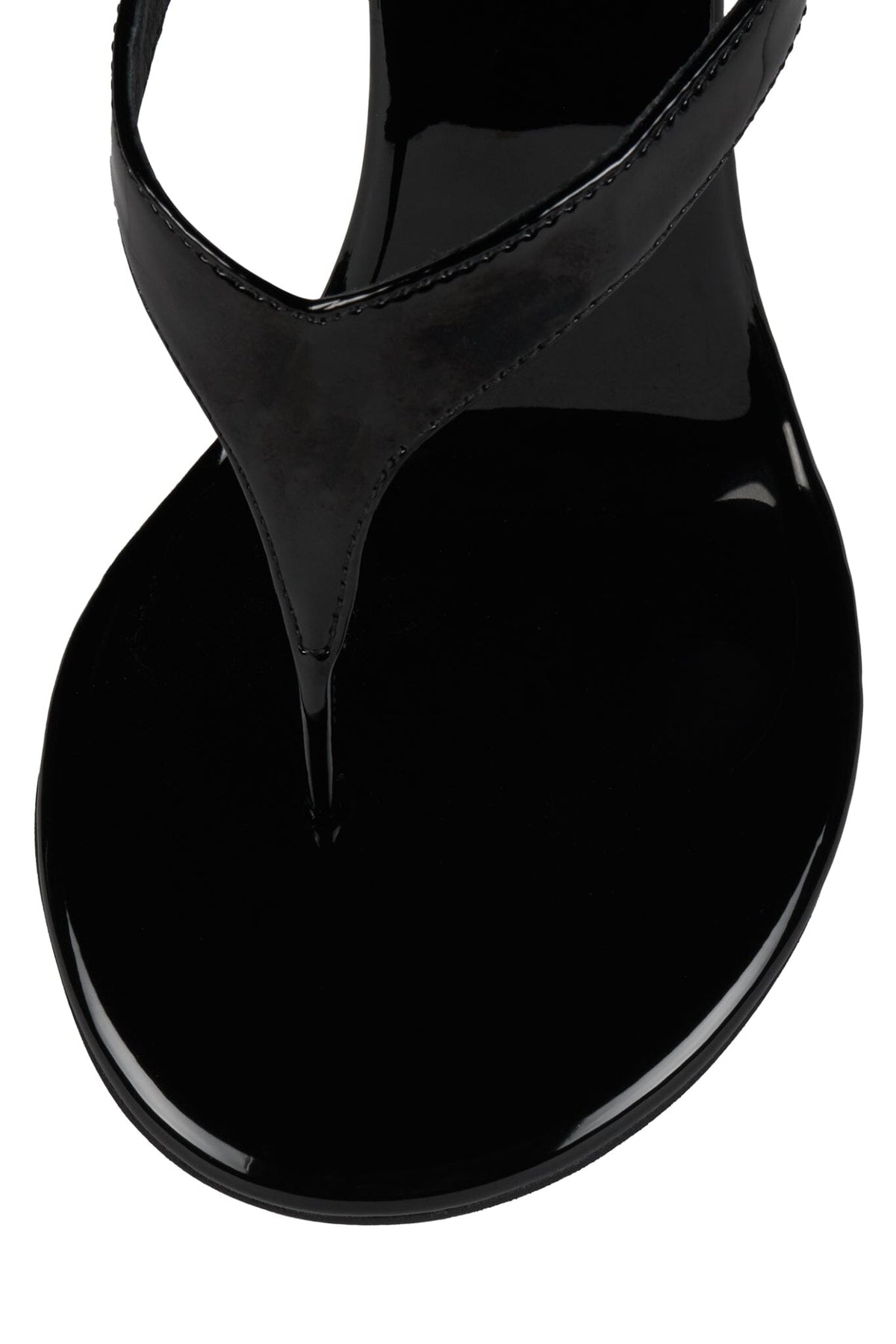 RHIAN Jeffrey Campbell Heeled Sandal Black Patent