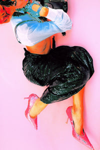 RISK-SEQ Jeffrey Campbell High-Heel Pink
