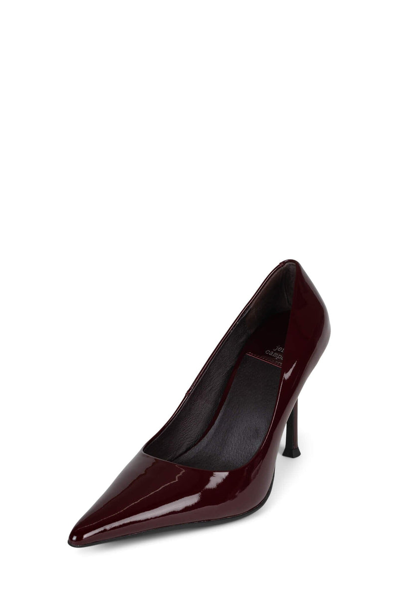 RISKTAKER2 Jeffrey Campbell Stiletto Pump Wine Patent