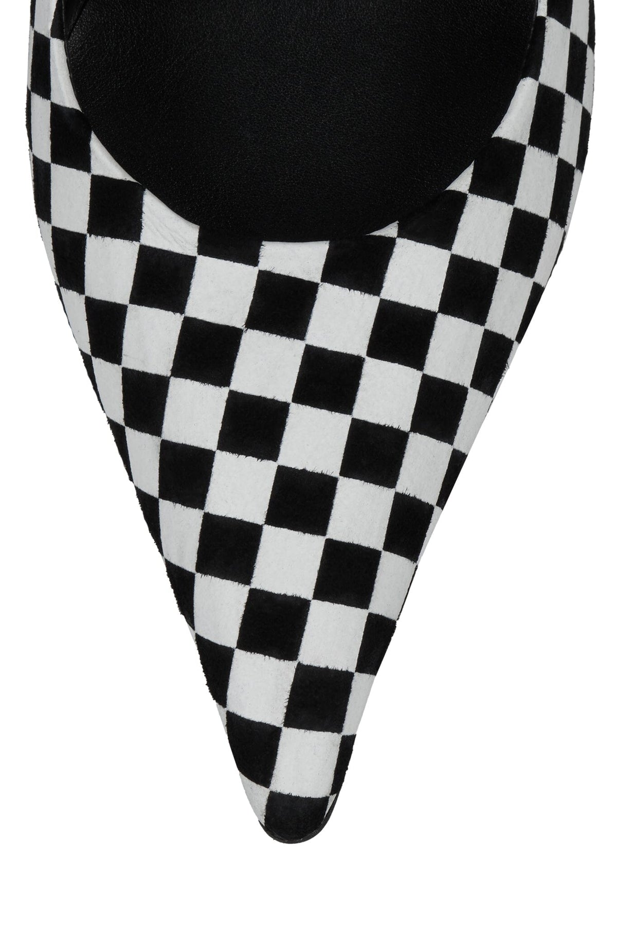 RISKTAKER3 Pump Black White Checker Suede