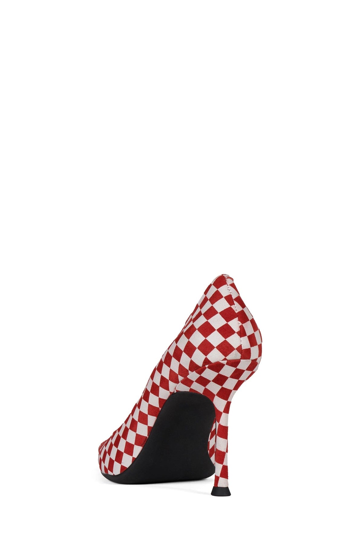 RISKTAKER3 Pump Red White Checker Suede