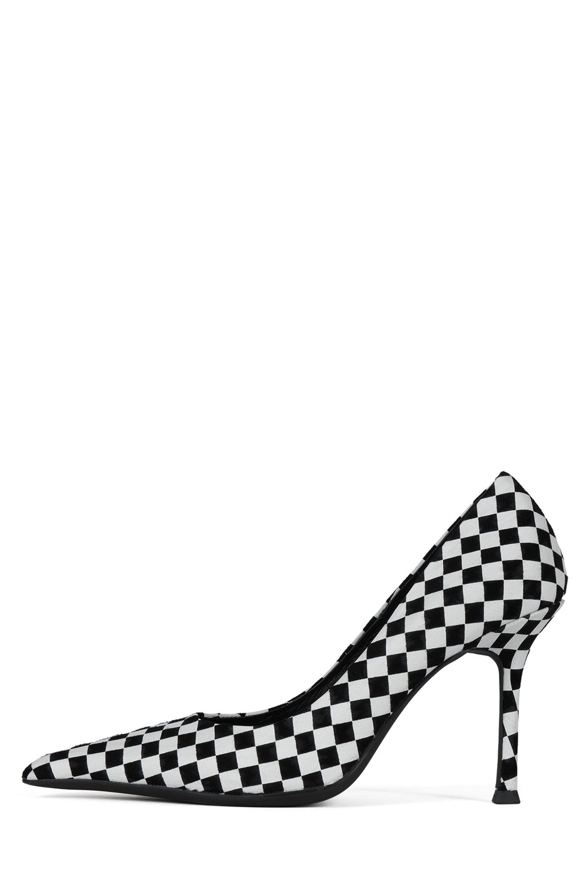 RISKTAKER3 Pump Black White Checker Suede