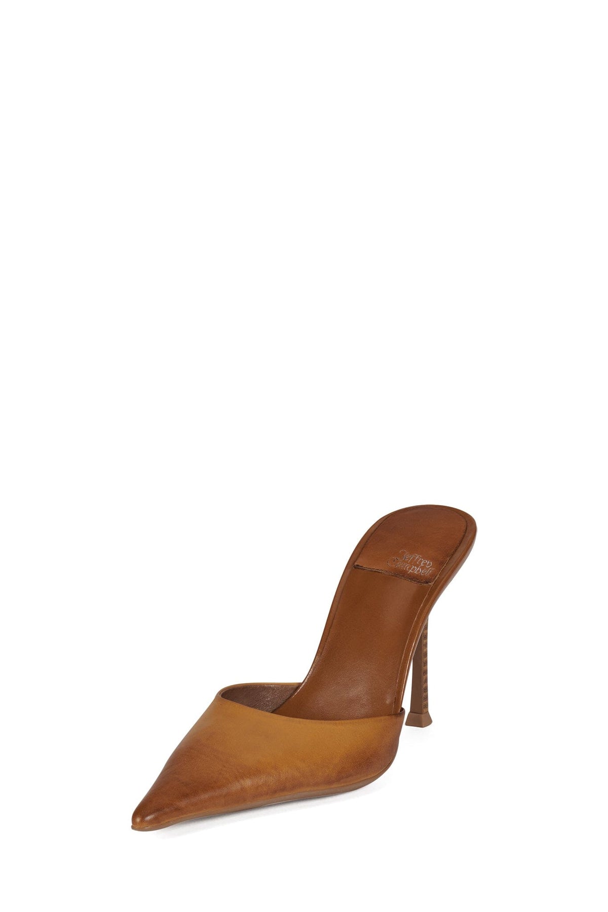 ROBYN Jeffrey Campbell Heeled Mule Tan Ruboff
_hover