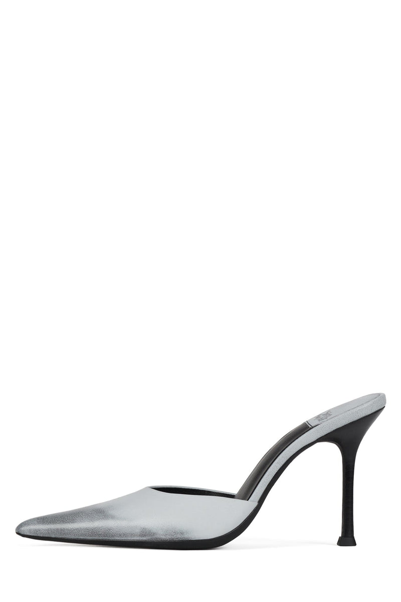 ROBYN Jeffrey Campbell Heeled Mule White Ruboff
