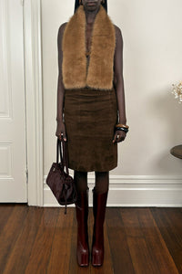 ROMANOV-F TOP Jeffrey Campbell Top Light Brown