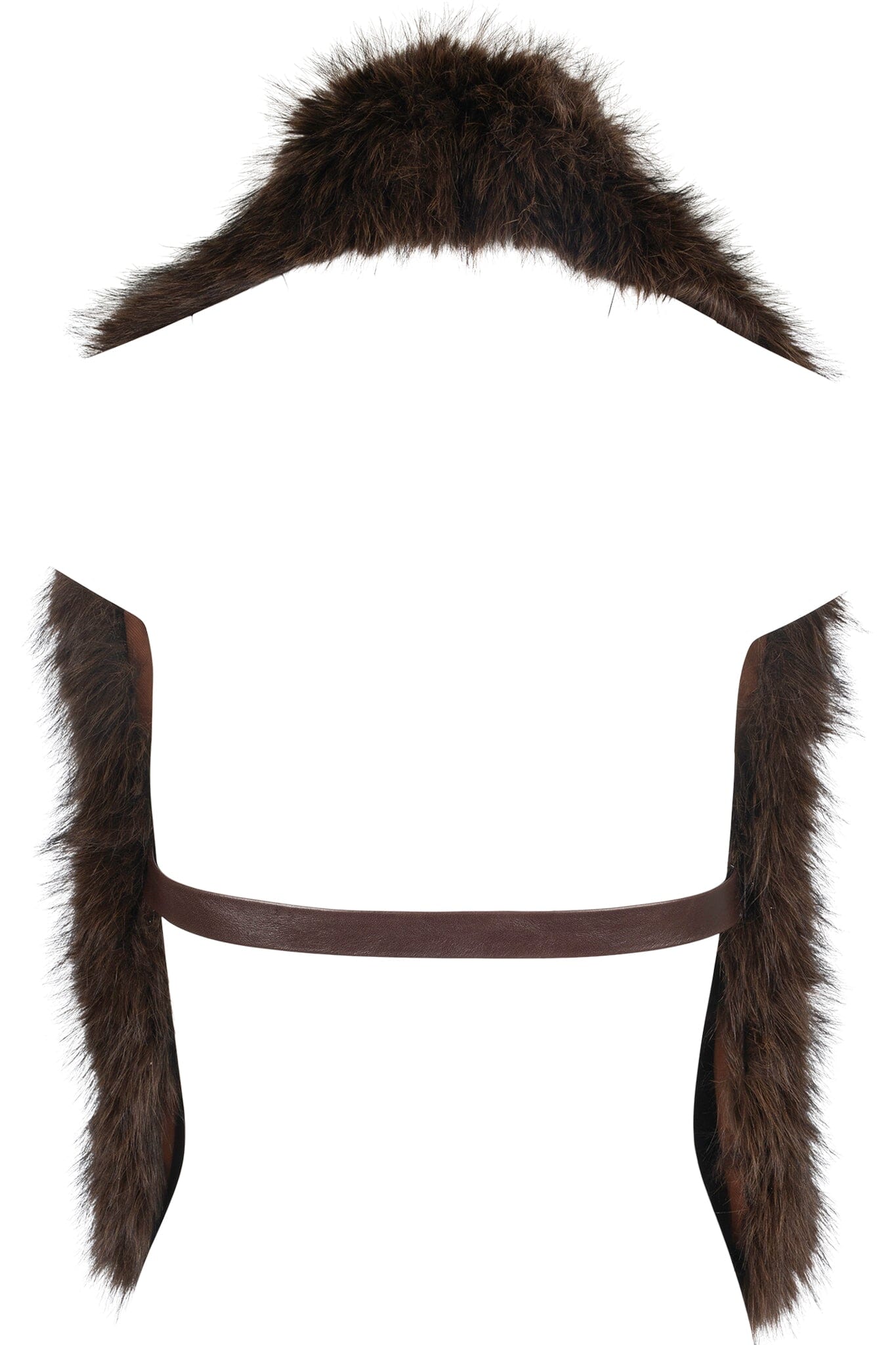 ROMANOV-F TOP Jeffrey Campbell Faux-Fur Top