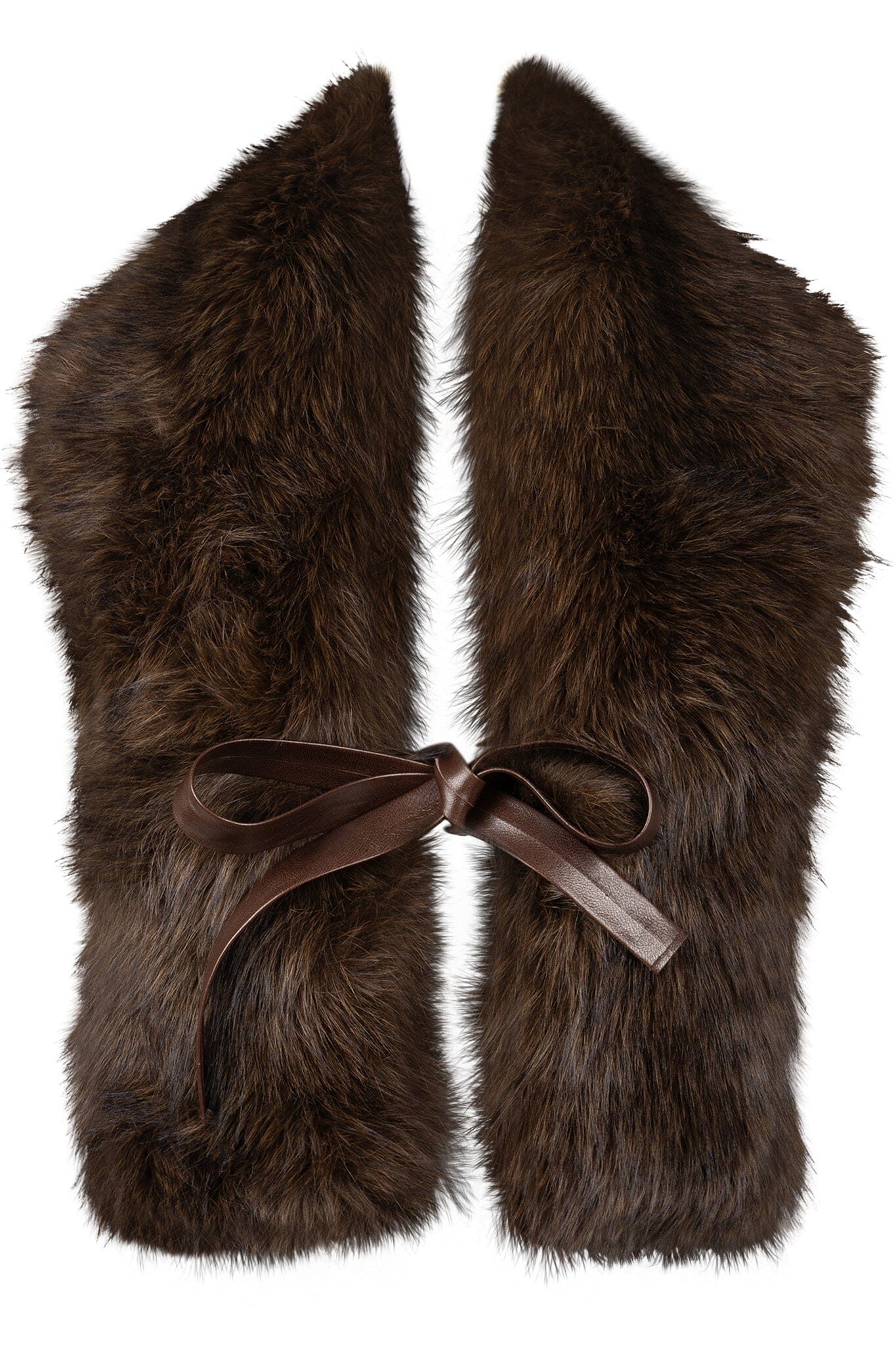 ROMANOV-F TOP Jeffrey Campbell Faux-Fur Top