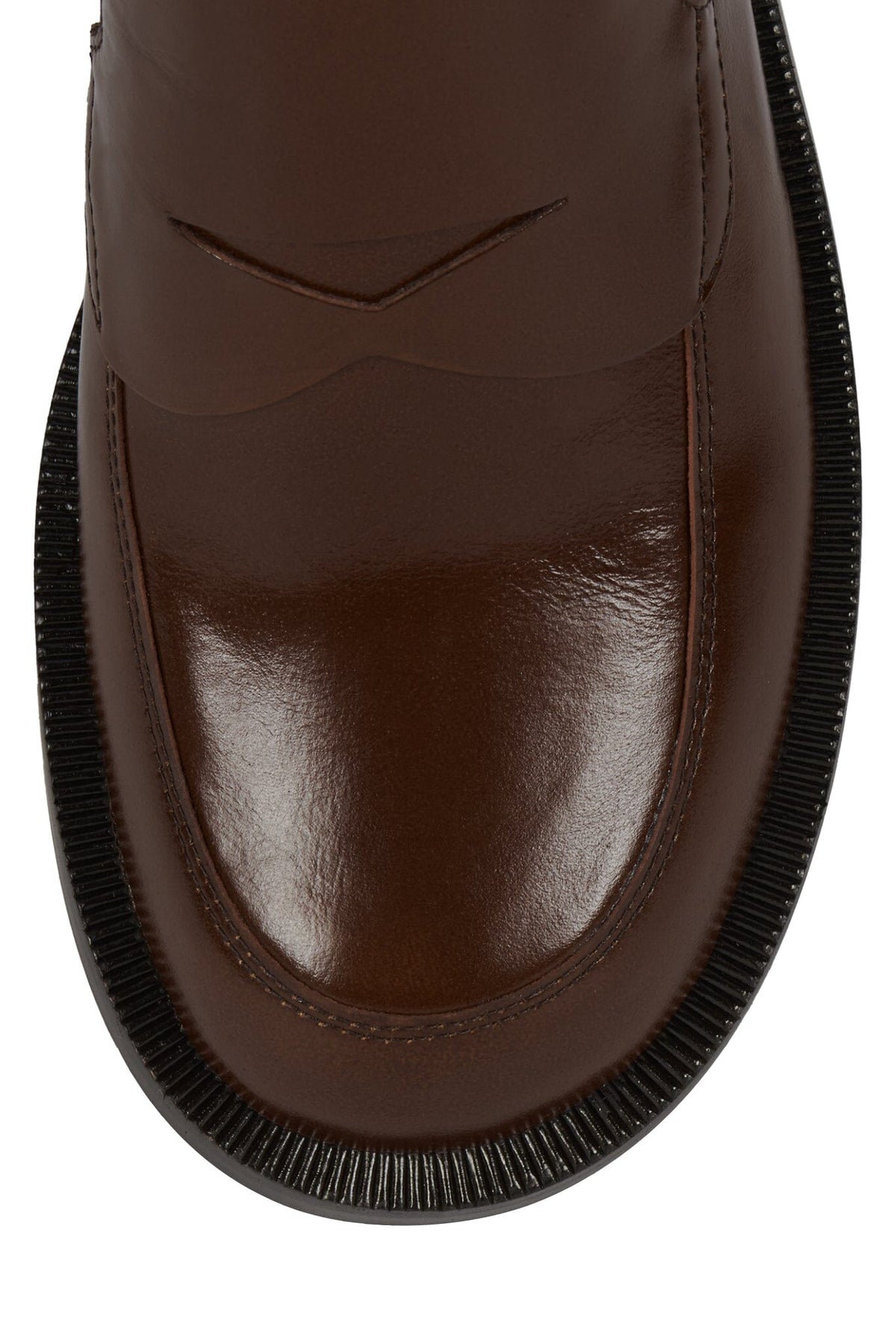 ROTARY Jeffrey Campbell Heeled Loafer Brown