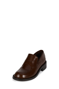 ROTARY Jeffrey Campbell Heeled Loafer Brown
_hover